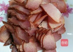 香菇炒腊肉的做法图解3