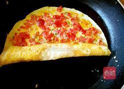 西红柿厚蛋卷的做法图解9