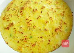 Illustration of how to make square melon pancake 9