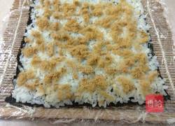肉松紫菜包饭的做法图解5