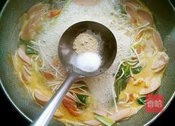 火腿面条的做法图解7