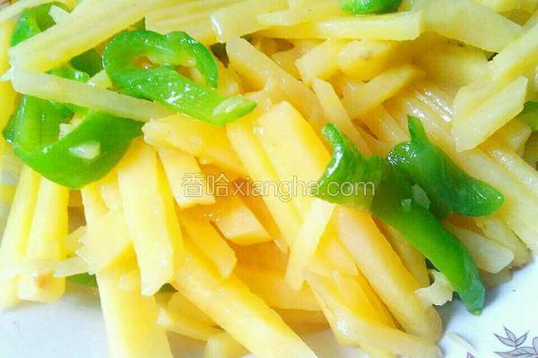 青椒土豆丝