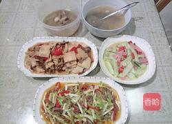 黄瓜火腿的做法图解3