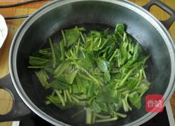 枸杞拌菠菜的做法图解3