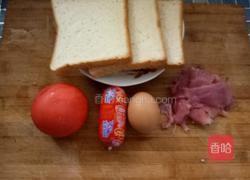 煎猪排三文治的做法图解1