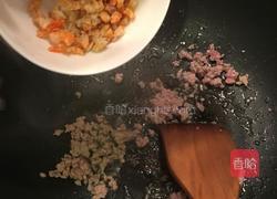 虾米肉碎炒通菜的做法图解4