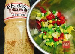 鲜贝鳄梨沙拉的做法图解9