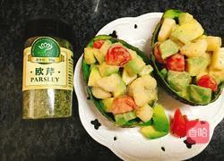 鲜贝鳄梨沙拉的做法图解11