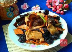 鸡肉炒木耳的做法图解11