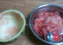 西瓜冰激凌的做法图解2