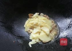 酸笋炒大肠的做法图解8