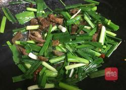 大蒜炒牛肉的做法图解5