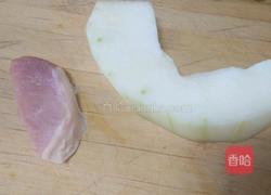 冬瓜炒肉丝的做法图解1