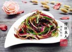 凉调洋葱木耳的做法图解10