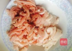 辣椒炒肉丝的做法图解1