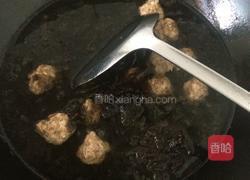 肉丸紫菜汤的做法图解5
