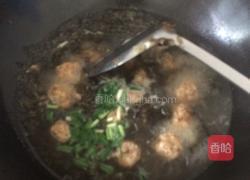肉丸紫菜汤的做法图解6