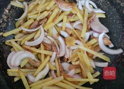 土豆洋葱炒肉丝的做法图解10