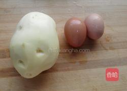 土豆丝炒鸡蛋的做法图解1