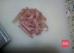 肉丝炒豆角的做法图解2