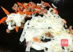豉椒牛肉炒河粉的做法图解7