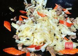 豉椒牛肉炒河粉的做法图解9