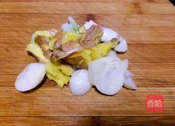 茶树菇干锅鸡的做法图解3