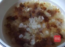 椰汁雪莲子桃胶炖木瓜的做法图解2