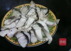 葱油黑鱼片的做法图解3