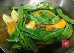 土豆豆角炖南瓜的做法图解7