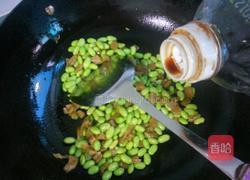 酱瓜炒毛豆的做法图解8