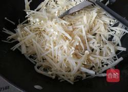 韭菜炒金针菇的做法图解3