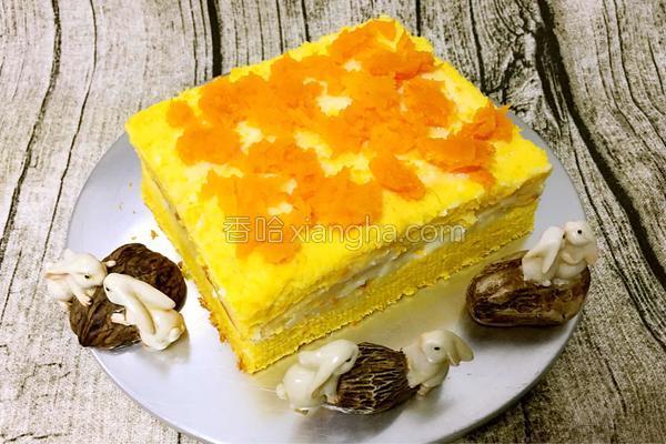 卡式达南瓜戚风