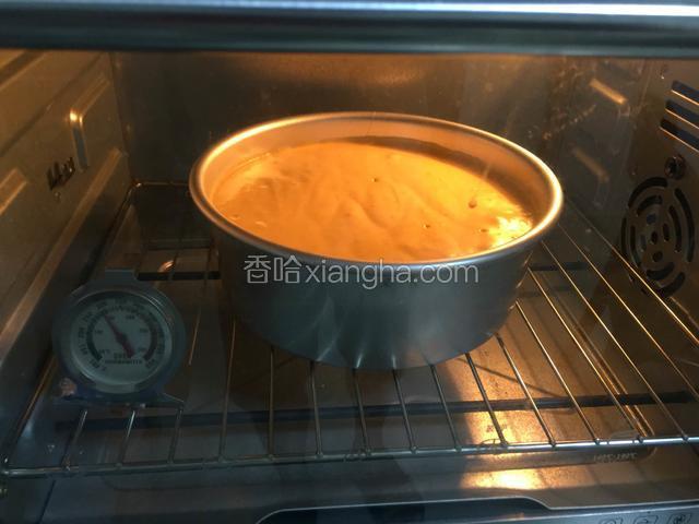 最后设烤箱温度150度时间40分钟烤完全程