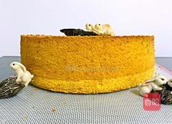 卡式达南瓜戚风的做法图解17