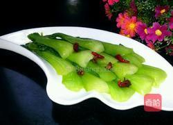 爆炒油菜的做法图解6