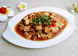 香菇肉末豆腐