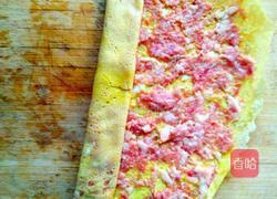 肉末蛋卷的做法图解4