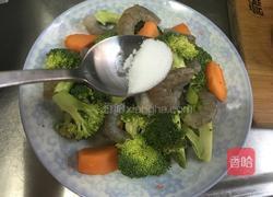 西兰花蒸虾仁的做法图解3