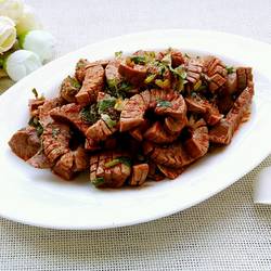香菜拌腰花的做法[图]