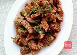 香菜拌腰花的做法图解6