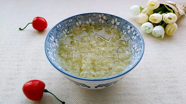 玉米须木耳甜汤