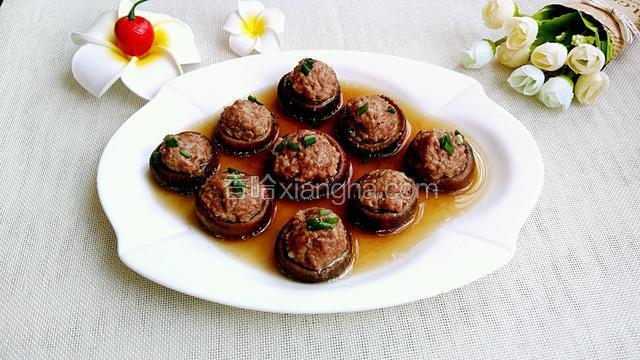 香菇蒸肉丸