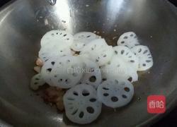 藕炒肉片的做法图解7