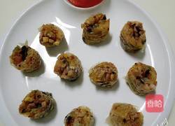 豆皮糯米卷的做法图解26