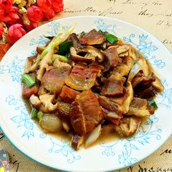 香菇炒腊肉的做法[图]