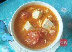 西红柿豆腐汤的做法图解12