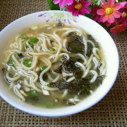芝麻叶面条的做法[图]