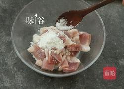 荷叶粉蒸肉的做法图解2