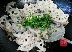 肉炒莲藕的做法图解5